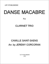 Dance Macabre for Clarinet Trio P.O.D. cover